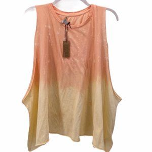NWT U.O. TIE DYE OVERSIZED CREW NECK MUSCLE TEE